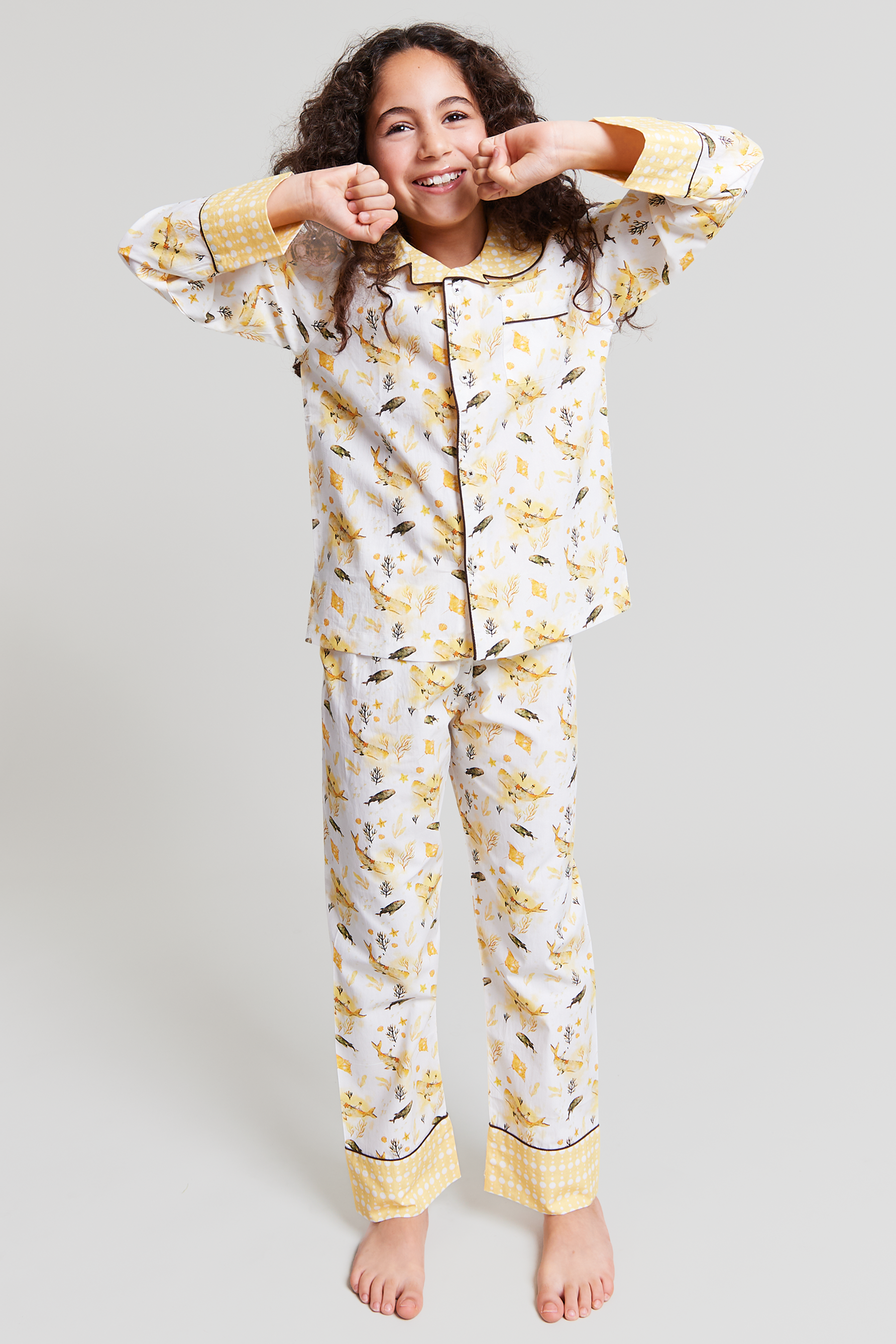 galapagos dreaming - organic cotton kids pyjama set