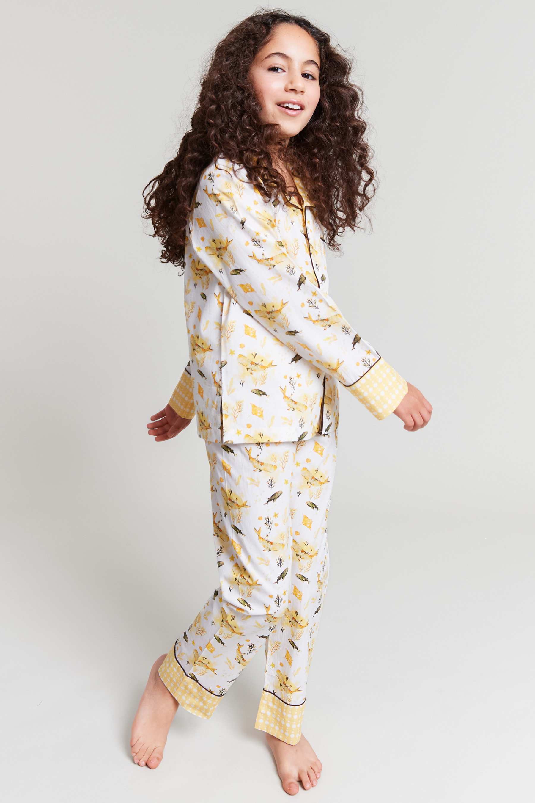 galapagos dreaming - organic cotton kids pyjama set