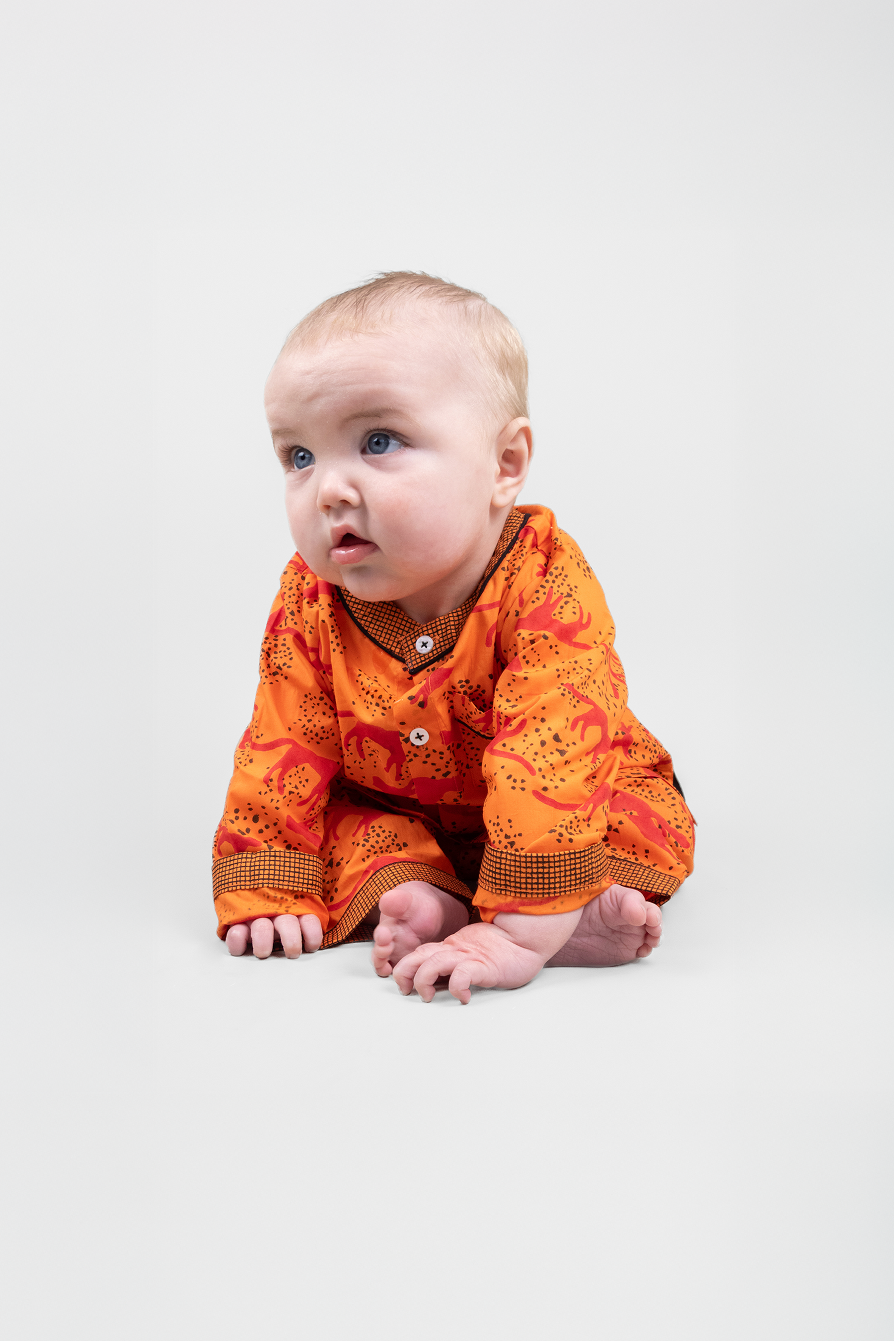 the unspotted leopard - organic cotton kids pyjama set
