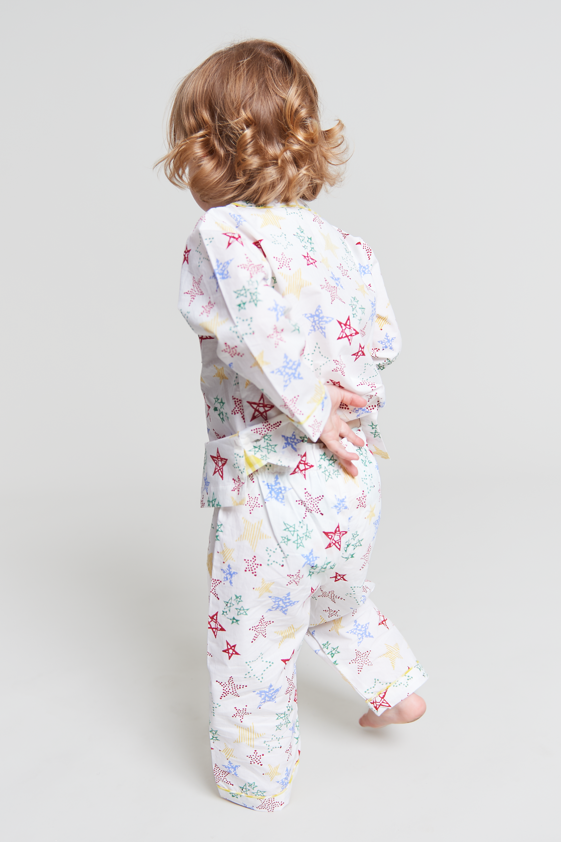stars shining - organic cotton baby pyjama set
