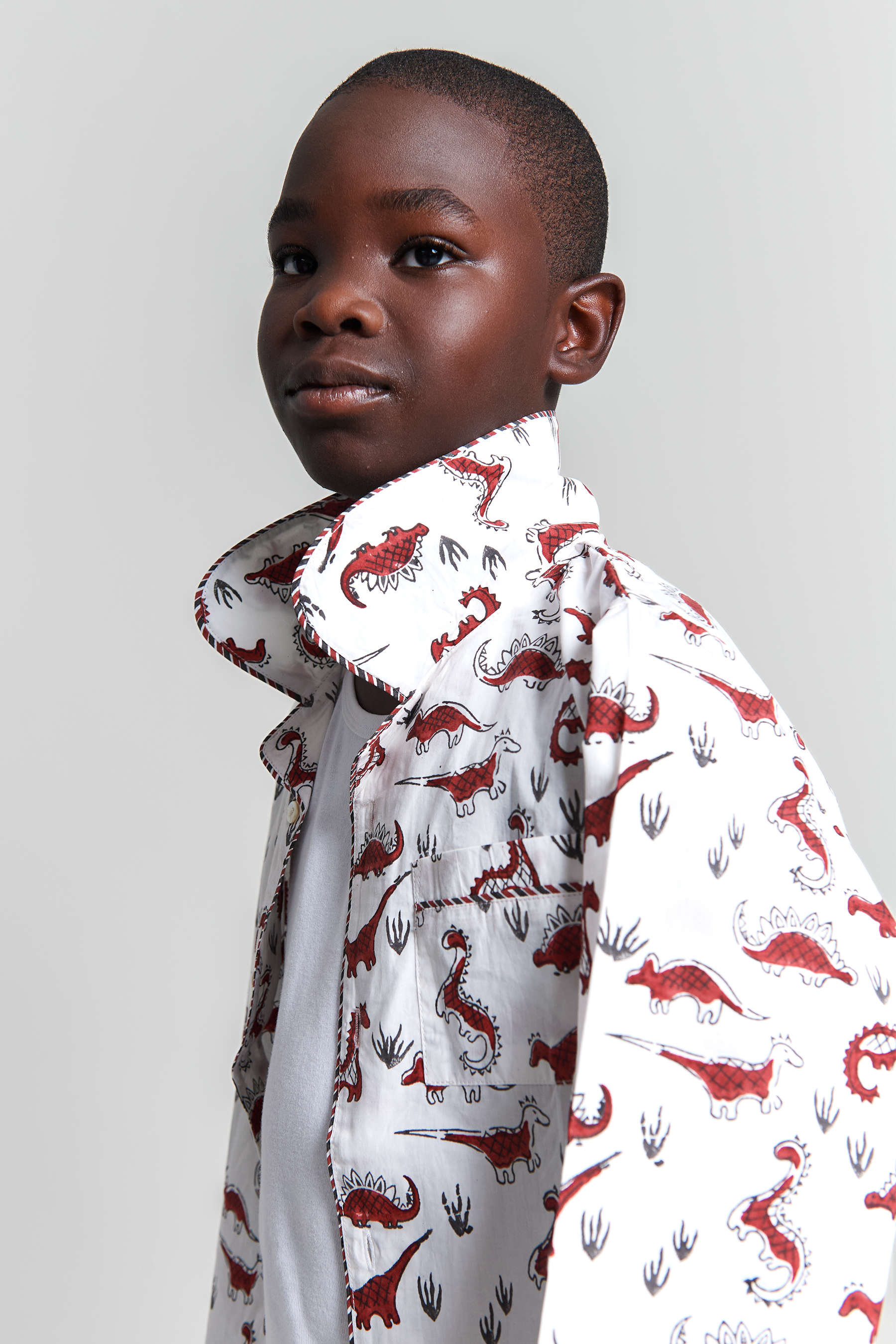 tag-a-saurus tales - organic cotton kids pyjama set
