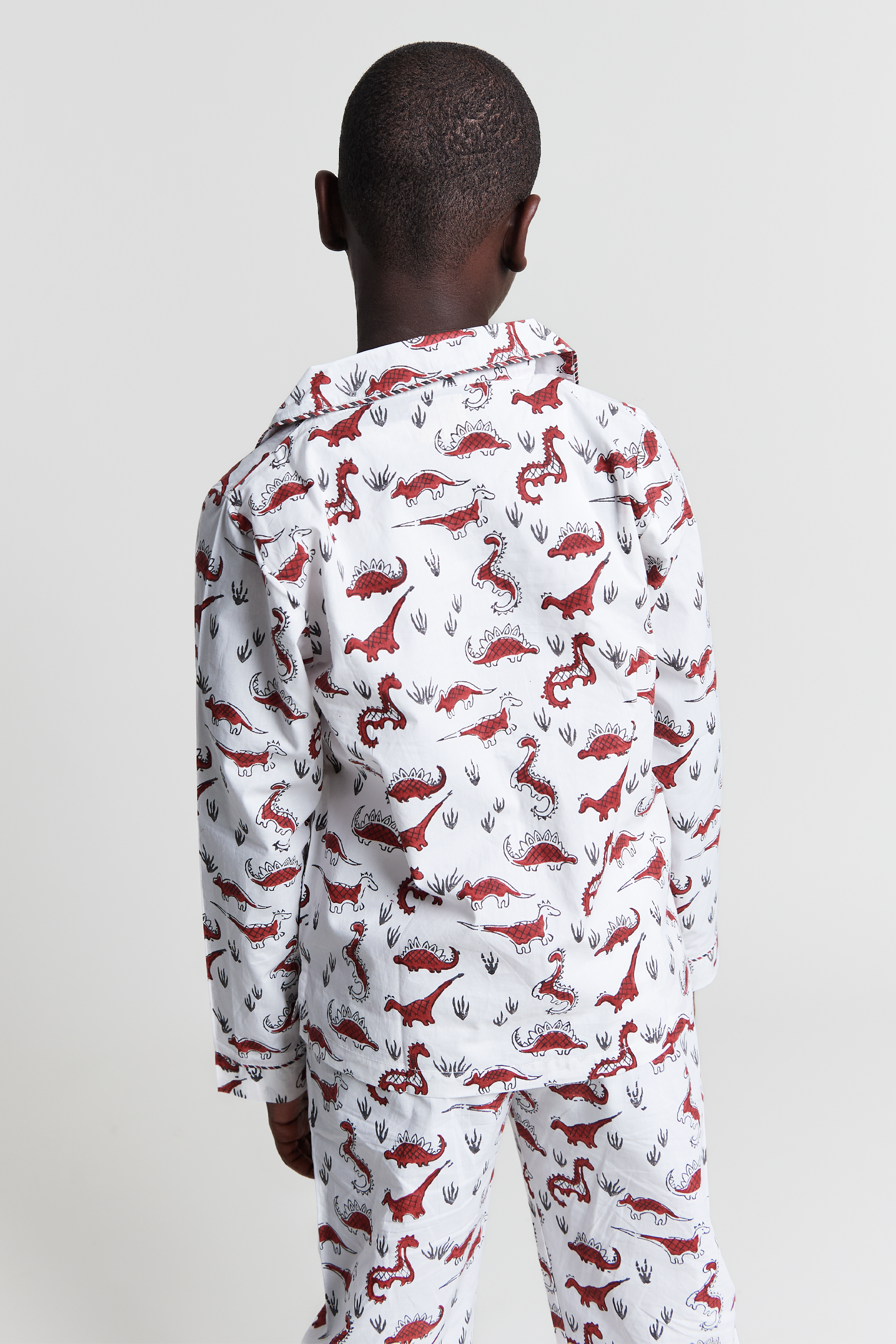 tag-a-saurus tales - organic cotton kids pyjama set