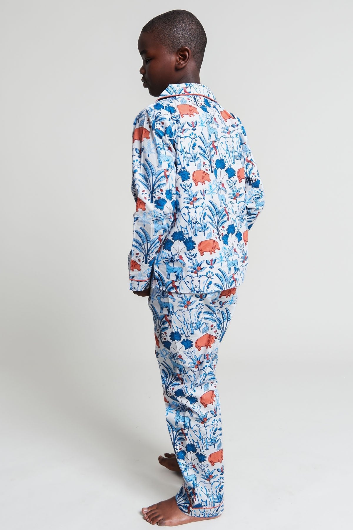 rani's whimsical woods - organic cotton kids pyjama set - Kutti Lulu