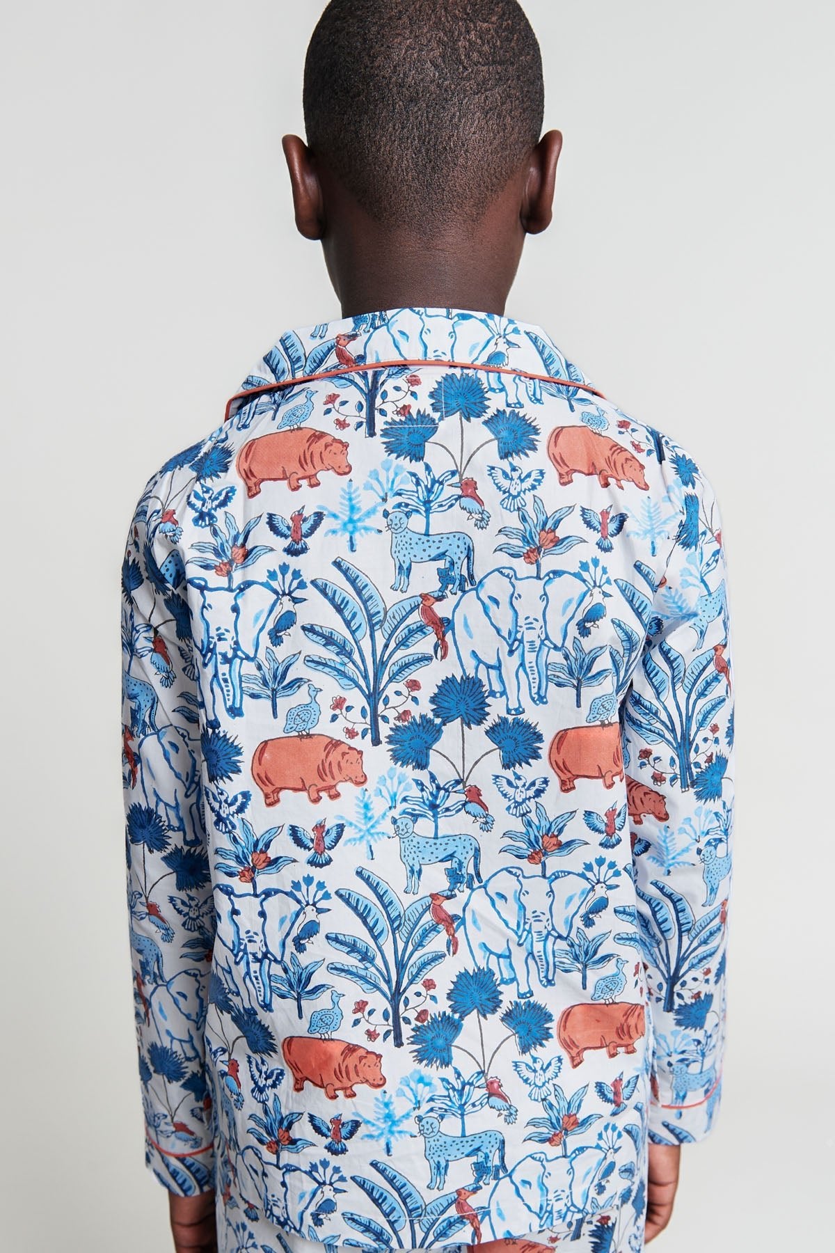 rani's whimsical woods - organic cotton kids pyjama set - Kutti Lulu